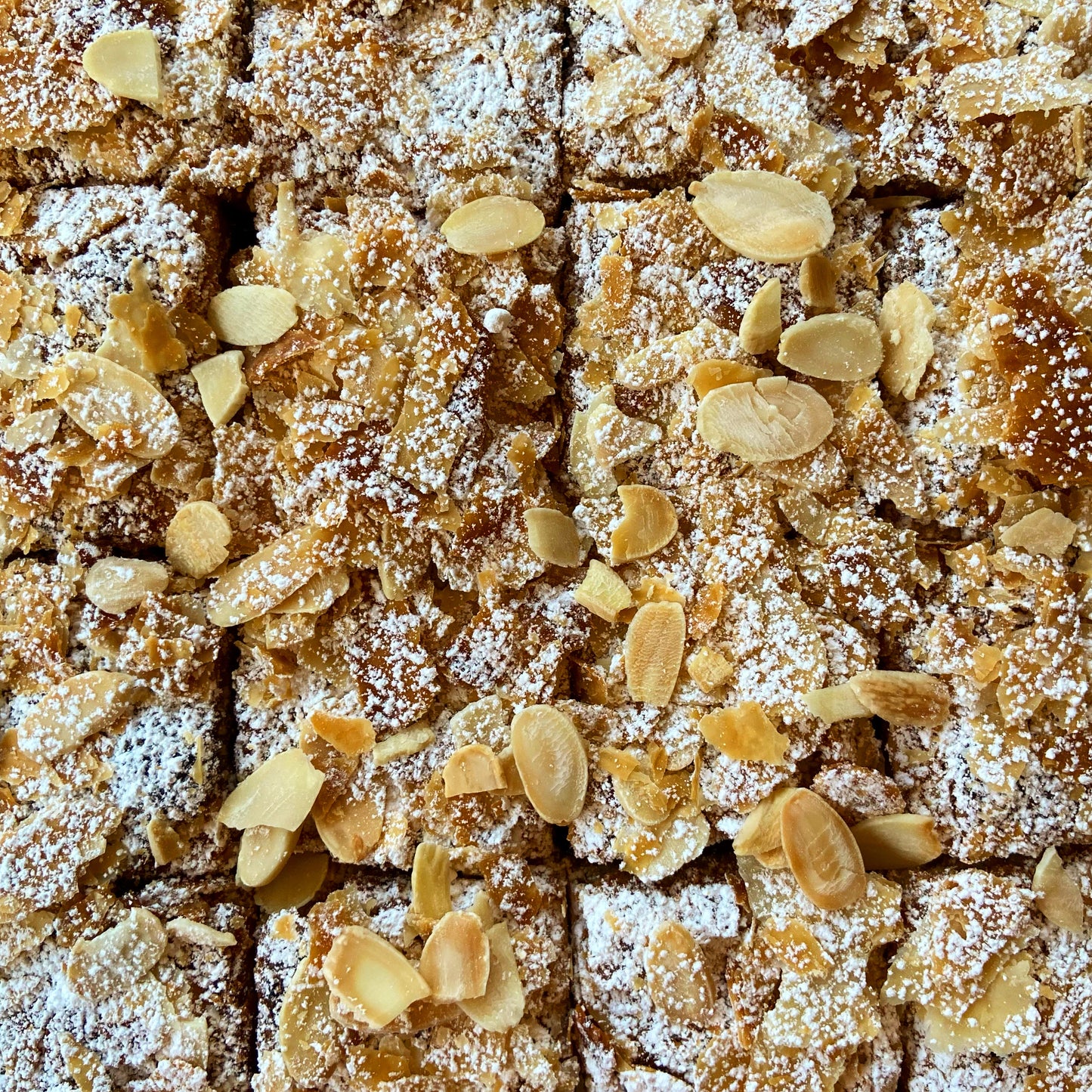 Almond Croissant Blondie