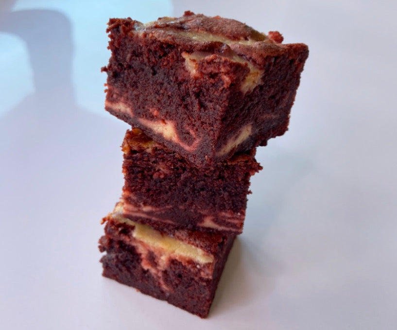 Red velvet brownie